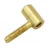 Zawias wkręcany 11x20mm część żeńska mosiądzowany mod.20