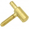 Zawias wkręcany 11x40mm Część męska mosiądzowany mod.20