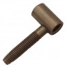 Zawias wkręcany 13x44mm Część żeńska brązowy mod.20