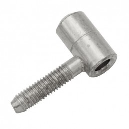 Zawias wkręcany fi. 9mm Część żeńska niklowany mod.20 (w całości 9x37)