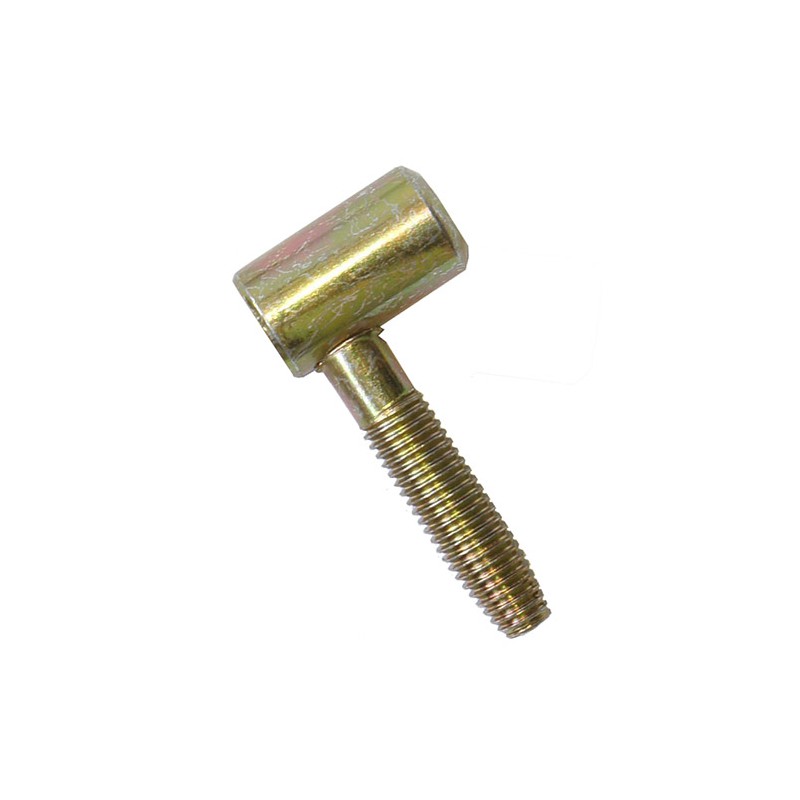 Zawias wkręcany fi. 9mm Część żeńska żółty ocynk mod.20 (w całości 9x37)