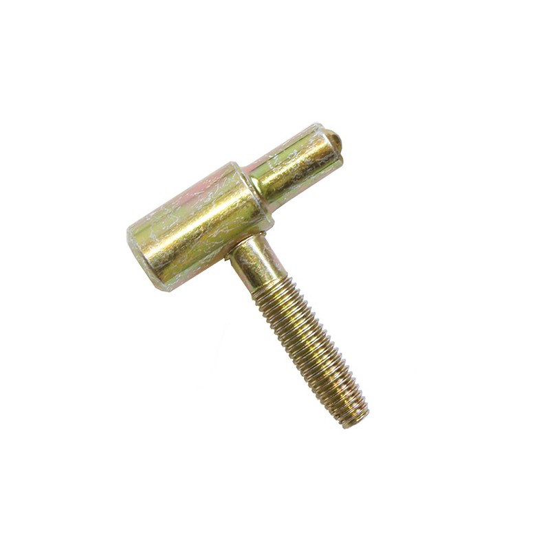 Zawias wkręcany fi. 9mm Część męska żółty ocynk mod.20 (w całości 9x37)