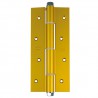 Zawias do drzwi sprężynowy 180x80mm aluminium złoty mod. 3034
