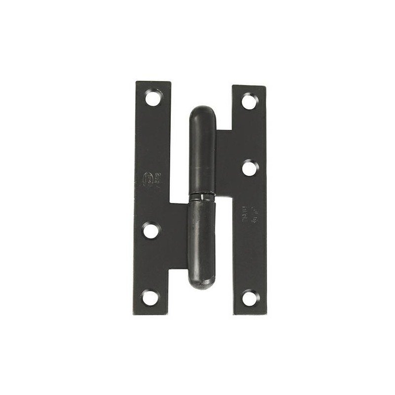 Zawias do drzwi 95x52mm stal czarny  rozłączny PRAWY (pl) mod. 403