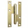 Zawias do drzwi 95x52mm stal mosiądzowany rozłączny LEWY (pl) mod. 403