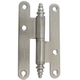 Zawias do drzwi 94x54mm stal nierdzewna INOX rozłączny LEWY (pl) mod. 408