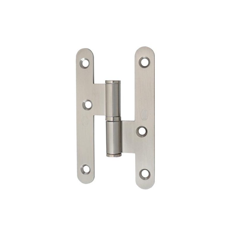 Zawias do drzwi 100x57mm stal chrom mat LEWY (pl) mod. 409C