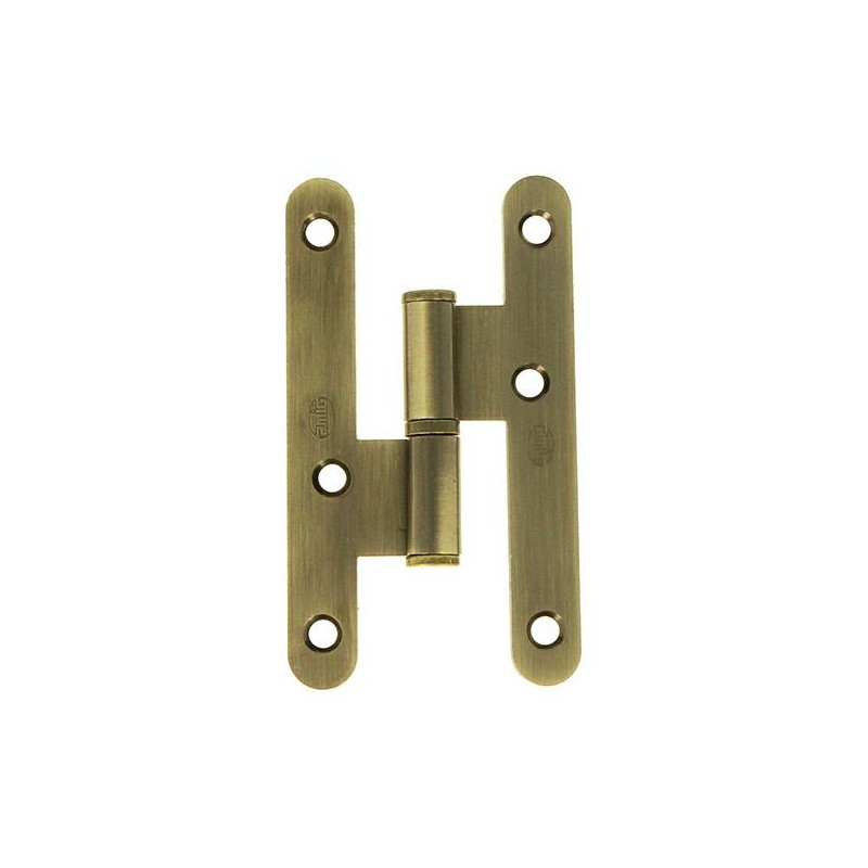 Zawias do drzwi 94x53mm stal złoto antyczne PRAWY (pl) mod. 409C