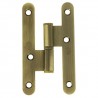 Zawias do drzwi 94x53mm stal złoto antyczne PRAWY (pl) mod. 409C