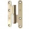 Zawias do drzwi 94x53mm stal złoty połysk LEWY (pl) mod. 409C