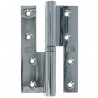 Zawias do drzwi 120x80mm chrom połysk PRAWY (pl) mod. 418