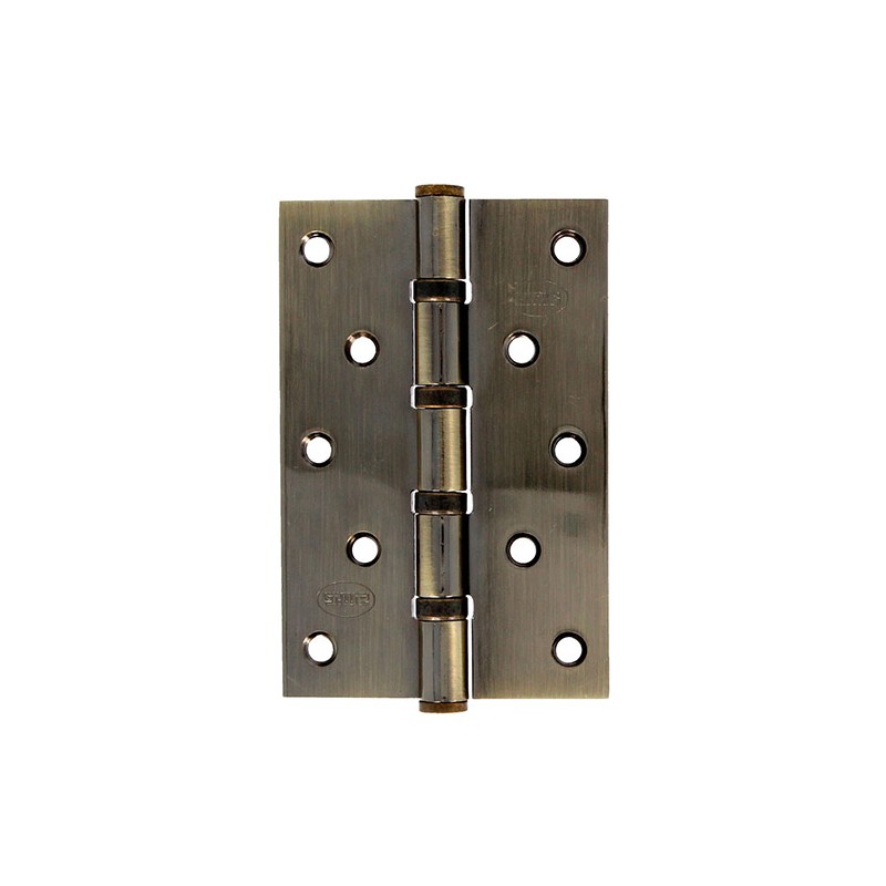 Zawias do drzwi 120x80mm stal złoto antyczne splatany mod. 5008