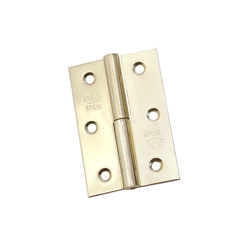 Zawias meblowy 51x36mm mosiądzowany LEWY (pl) mod. 540 EAN