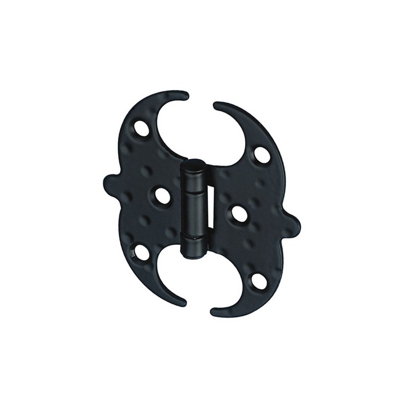 Zawias 553-75x66x1,5 czarny DIS