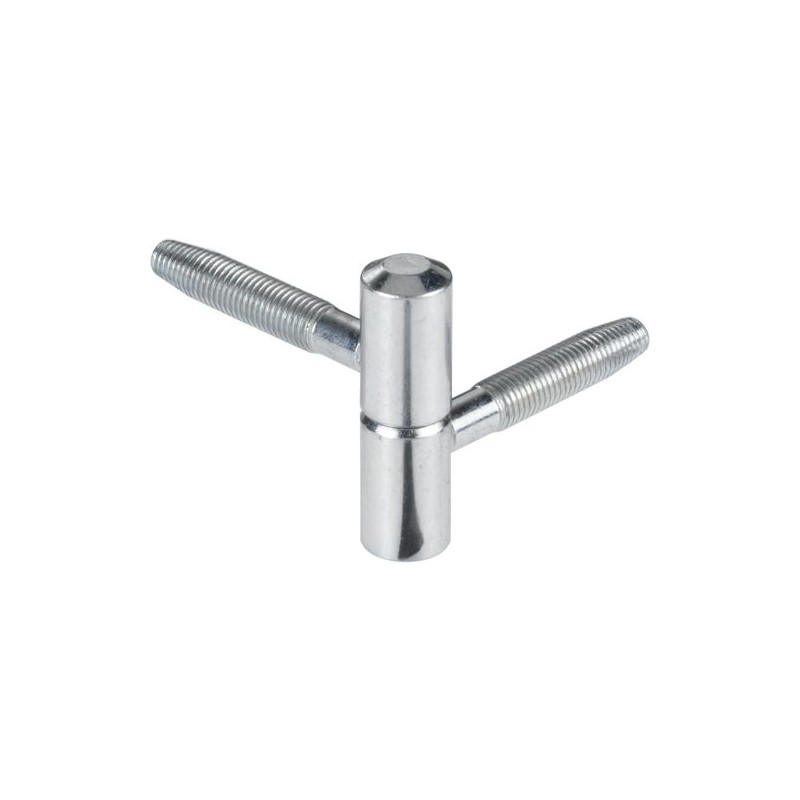 Zawias AGB 118-14x46-7,2 srebrny