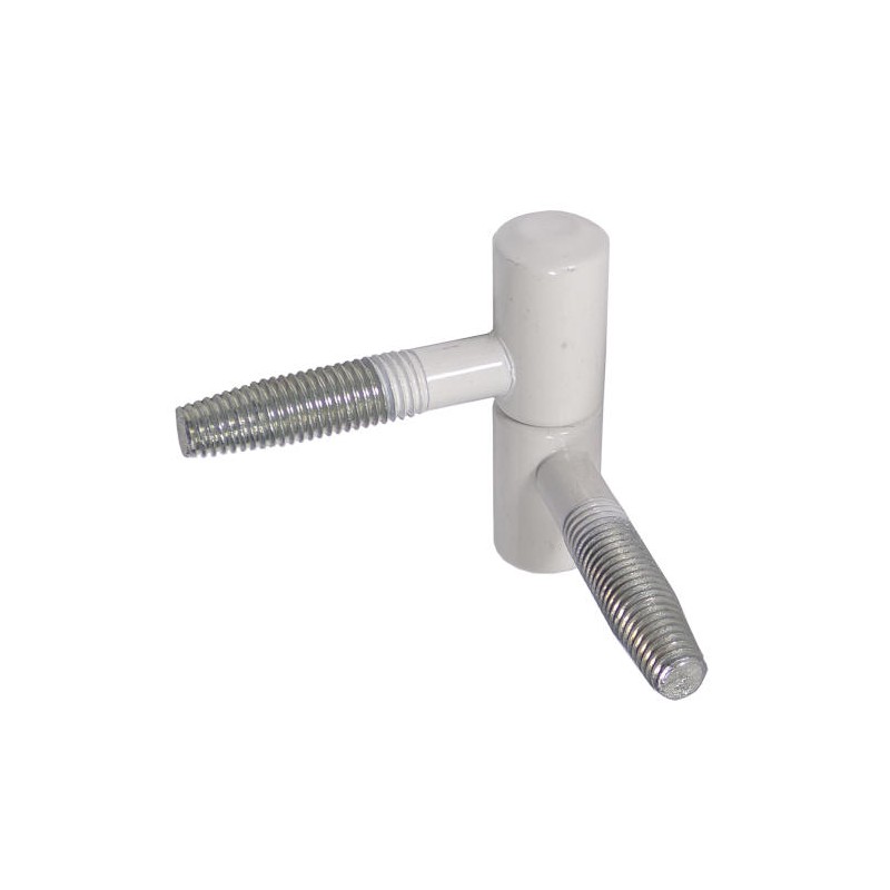 Zawias wkręcany 14x50mm biały AGB mod. 120