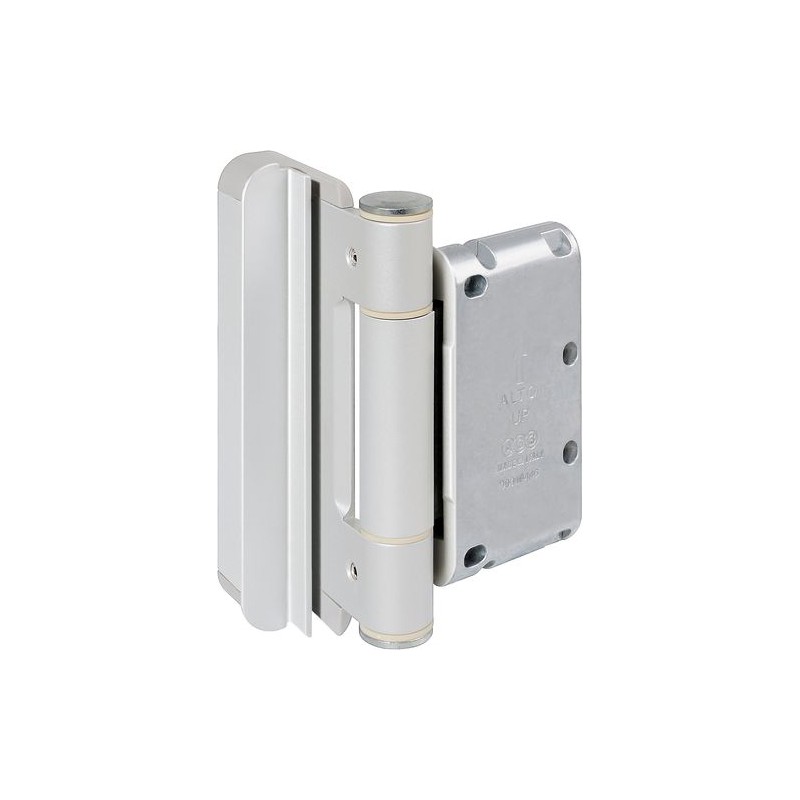 Zawias do drzwi wejściowych wpuszczany D20 z regulacją srebrny mod. R4-10