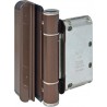Zawias do drzwi wejściowych wpuszczany D20 z regulacją brązowy mod. R4-18