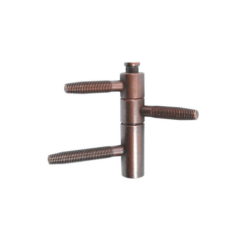 Zawias wkręcany 20x93mm brązowy AGB Tria maxi