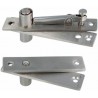 Komplet zawiasów do drzwi od 32mm/2,8m 80kg stal nierdzewna INOX typ Pivot01