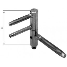 Zawias czarny śr.18mm/105