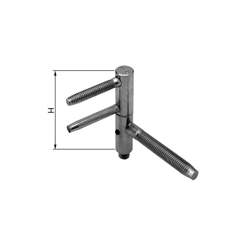 Zawias czarny śr.18mm/105