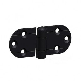 Zawias do okiennic 52+52mm czarny