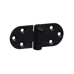 Zawias do okiennic z blok.52+52mm czarny