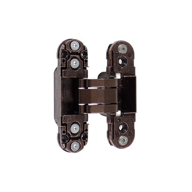 Zawias drzwiowy ukryty ECLIPSE 2.0 brązowy z regulacją