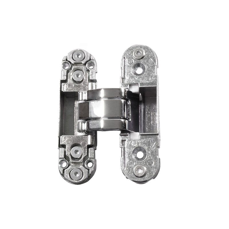 Zawias drzwiowy ukryty ECLIPSE 2.0 niklowany z regulacją