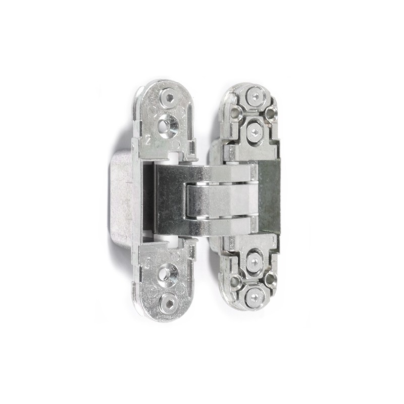 Zawias drzwiowy ukryty ECLIPSE 2.0 srebrny z regulacją