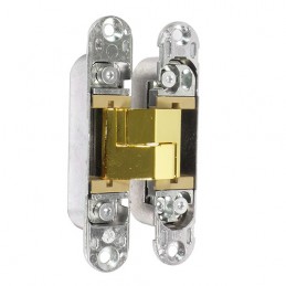 Zawias drzwiowy ukryty ECLIPSE 3.0 mosiądzowany