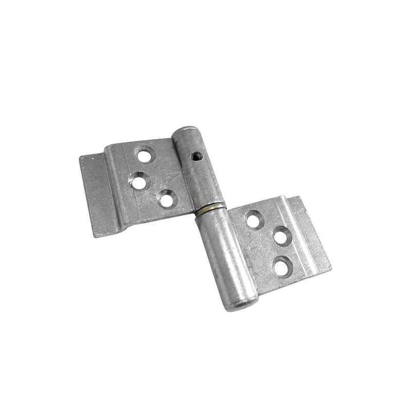 Zawias IPA 11171-70 mosiężny trzpień Lewy galwanizowany