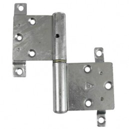 Zawias IPA 11197-120 mosiężny trzpień Lewy galwanizowany