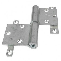 Zawias IPA 12098-120mm Prawy galwanizowany stalowy trzpień
