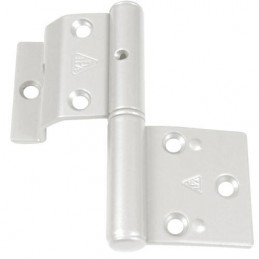 Zawias IPA 61874-90 stal.trzp.Le.biały