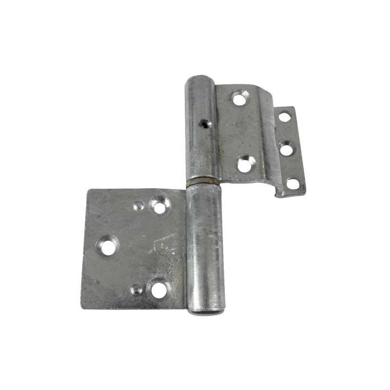 Zawias IPA 61874-90mm Prawy galwanizowany stalowy trzpień