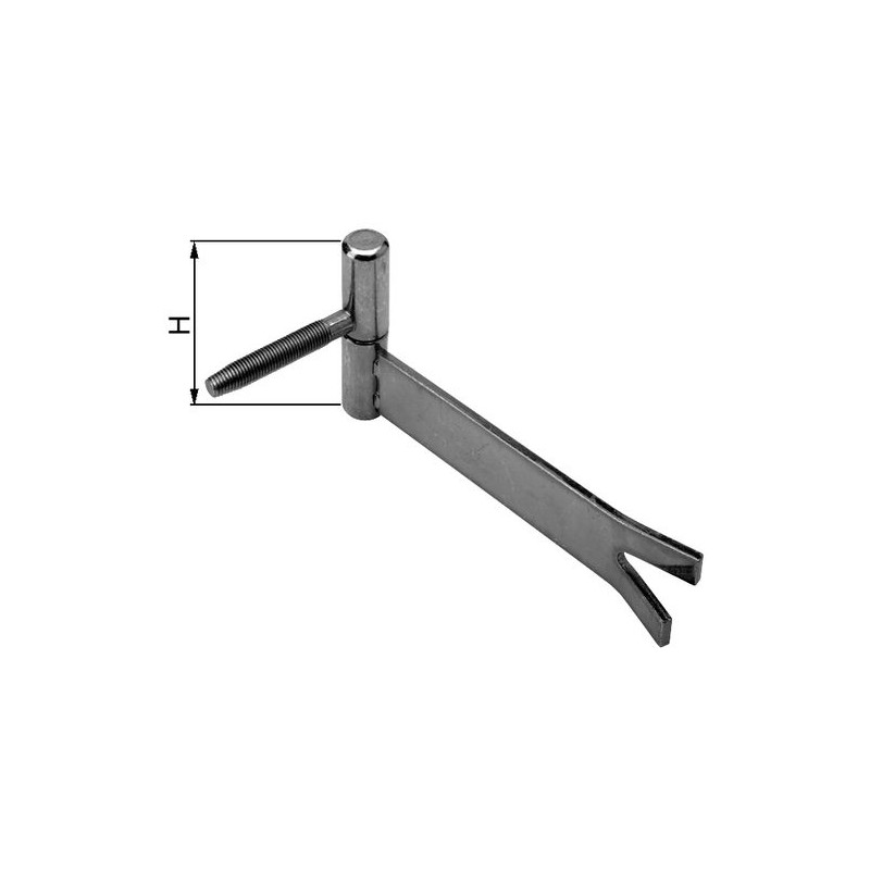 Zawias model 178 czarny śr.18mm/80