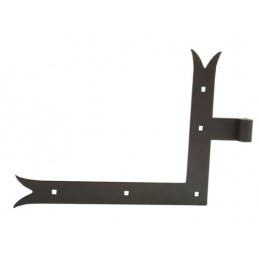 Zawias narożny 4000-300 ozdobny Lewy