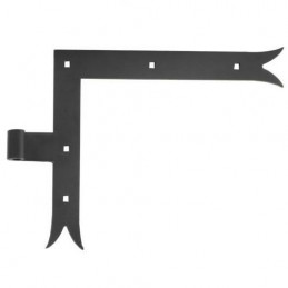 Zawias narożny 4000-300 ozdobny Lewy