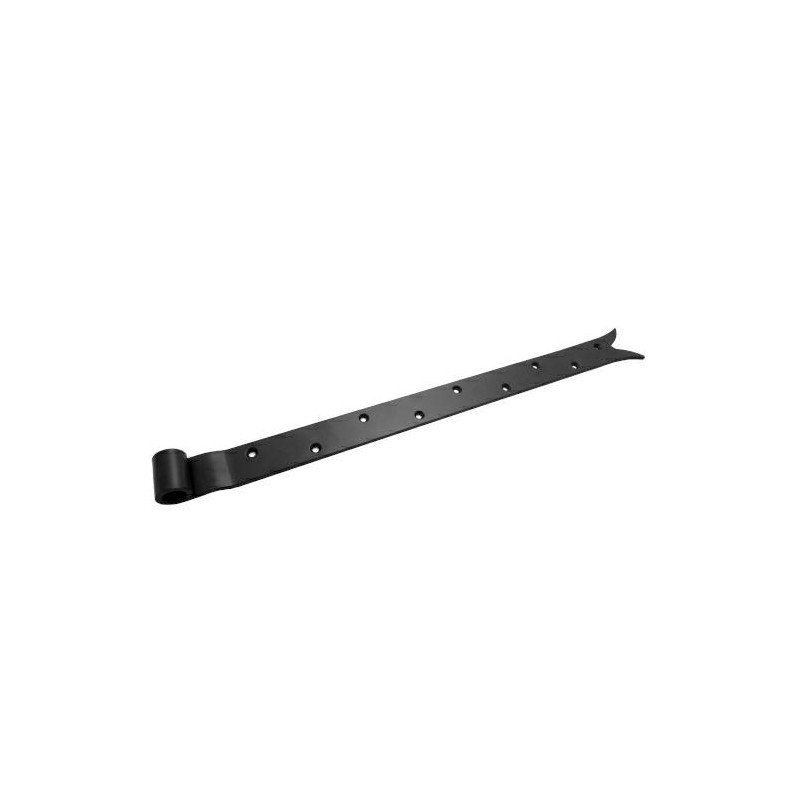 Zawias pasowy 7000-500 ozdobny czarny