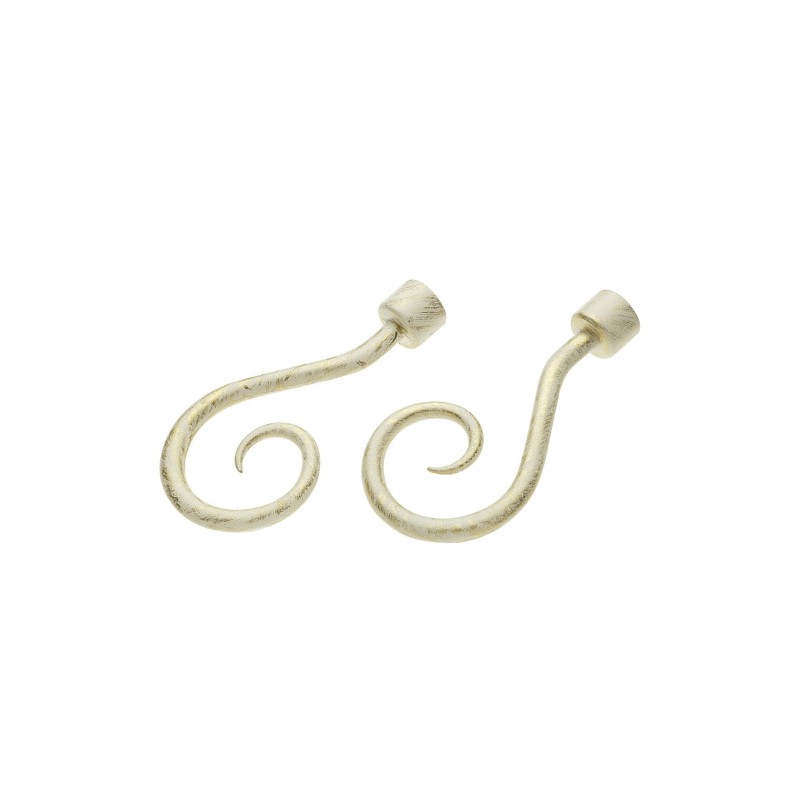 Końcówka karnisza fi.20mm kość słoniowa 140mm 2szt. mod.681