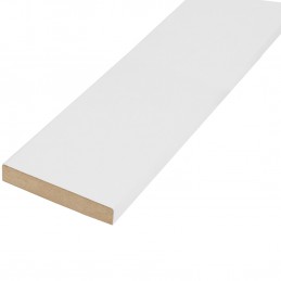 Listwa płaska 80x9-2,23M MDF/ML biała