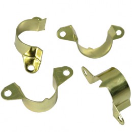 Wspornik uchwyt drążka ubraniowego fi.20mm mosiądzowany mod.1 - 4szt.