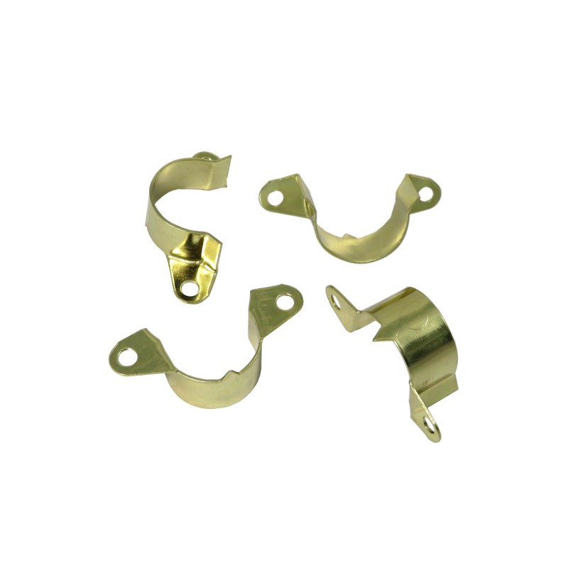 Wspornik uchwyt drążka ubraniowego fi.20mm mosiądzowany mod.1 - 4szt.