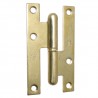 Zawias do drzwi 140x61mm stal mosiądzowany rozłączny LEWY (pl) mod. 403