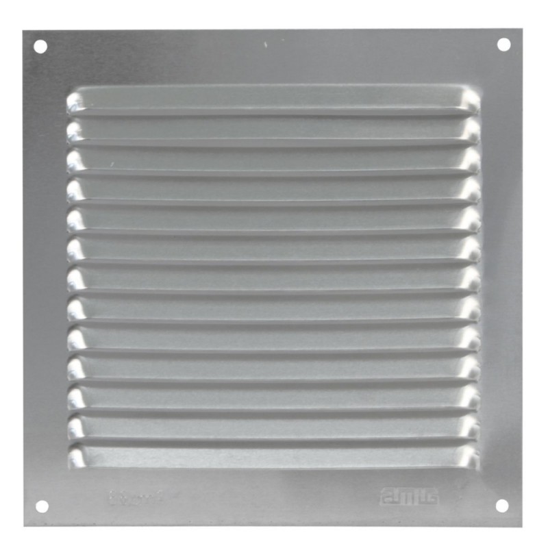Kratka wentylacyjna 200x200mm srebrna mod.3 DIS