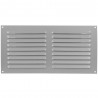 Kratka wentylacyjna 150x300x0,6 srebrna mod.3 DIS