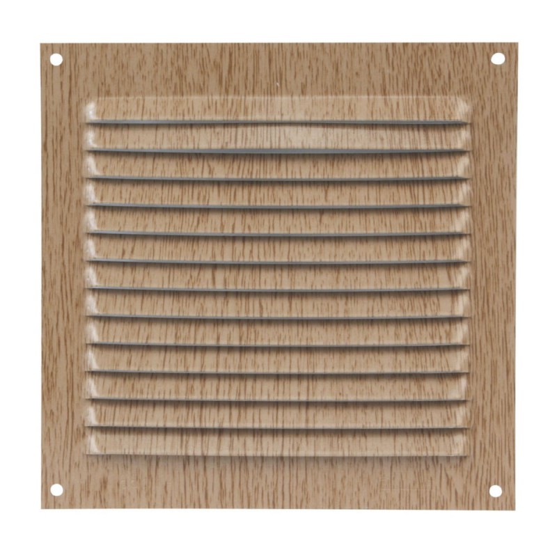 Kratka wentylacyjna 150x150x0,6 aluminiowa buk