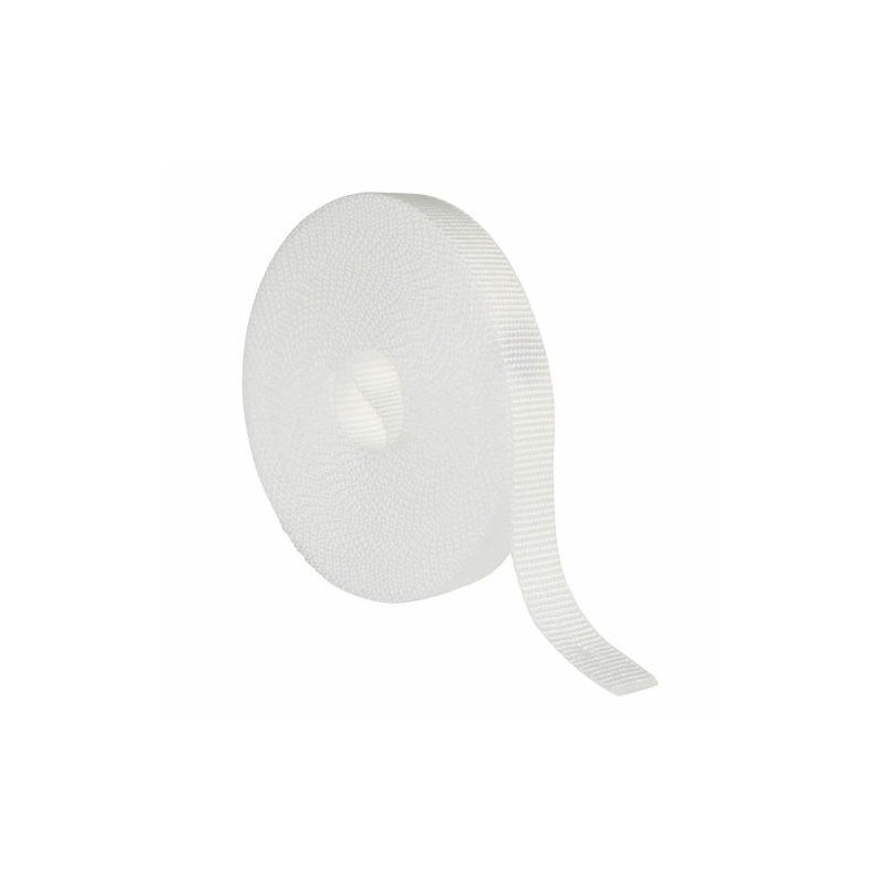 Taśma do rolet 20mm 6m biała DIS